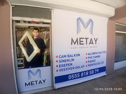 METAY YAPI - CAM BALKON ,SİNEKLİK,PVC PENCERE SİSTEMLERİ kapak görseli