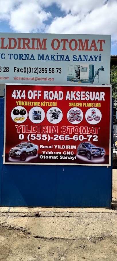 Yıldırım Otomat Cnc Mak.4x4 modified parts kapak görseli