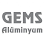 Gems Alüminyum logosu