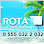 Rota Cam Balkon ısparta logosu