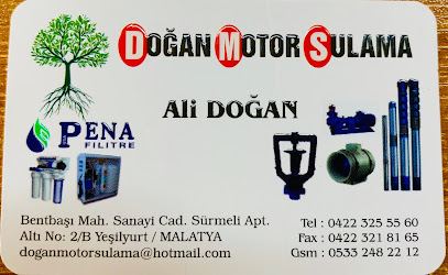 DOĞAN MOTOR SULAMA ALİ DOĞAN kapak görseli