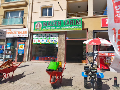 MADEN TARIM kapak görseli