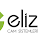 ELİZ CAM SİSTEMLERİ TASARIM ALÜMİNYUM CAM BALKON SİNEKLİK PANJUR logosu